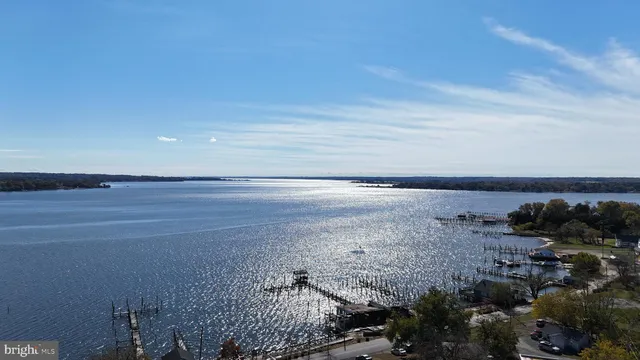 a view of an ocean beach