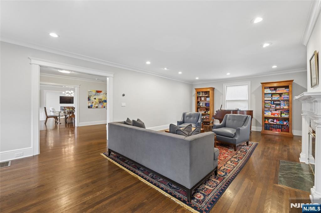 14 Old Smith Road Tenafly, NJ 07670 - Photo 15 of 50 a living room with furniture and wooden floor