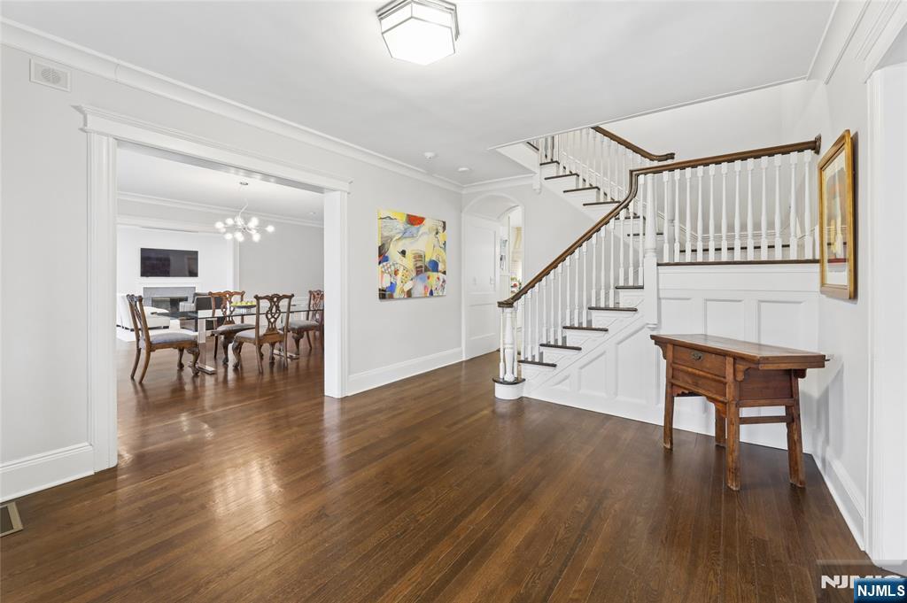 14 Old Smith Road Tenafly, NJ 07670 - Photo 5 of 50 a view of dining room with furniture and wooden floor