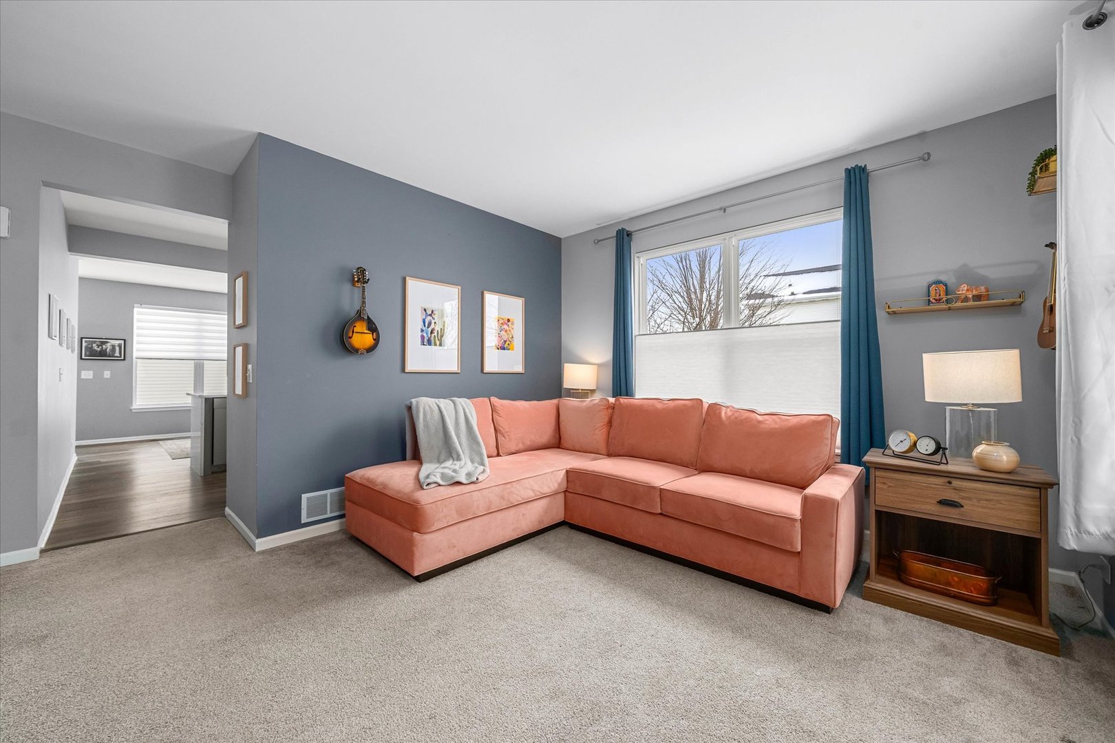 2077 Union Mill Drive Aurora, IL 60503 - Photo 3 of 18 a living room with furniture and a window