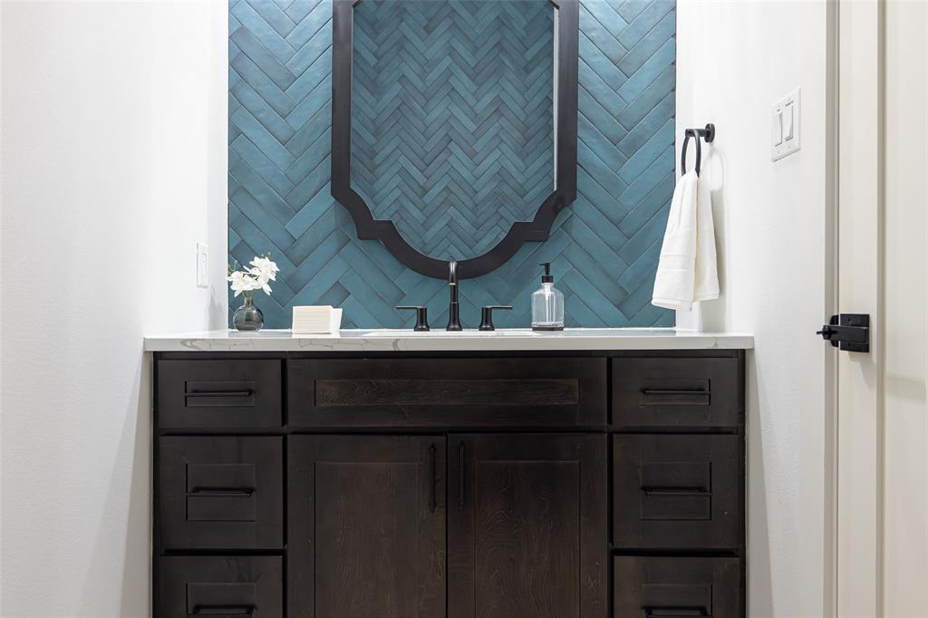 4737 Sugar Mill Road Dallas, TX 75244 - Photo 23 of 40 1st Floor Powder Room