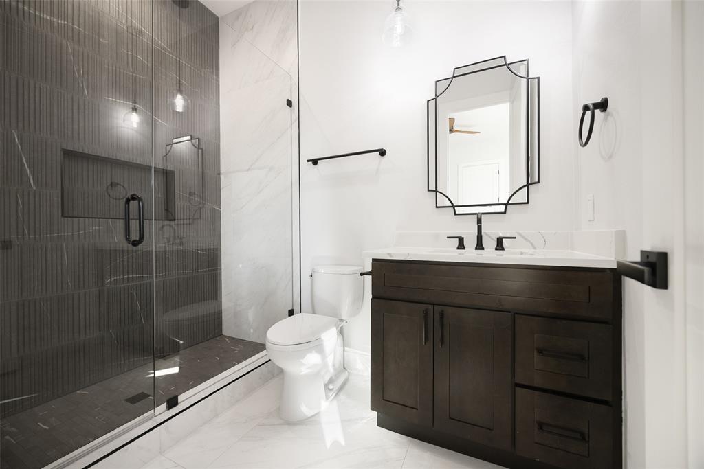 4737 Sugar Mill Road Dallas, TX 75244 - Photo 27 of 40 Each EnSuite Bath has Unique Beautiful Finishes