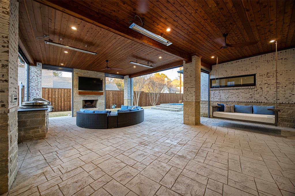 4737 Sugar Mill Road Dallas, TX 75244 - Photo 35 of 40 Patio can be completely screened in for perfect indoor-outdoor living