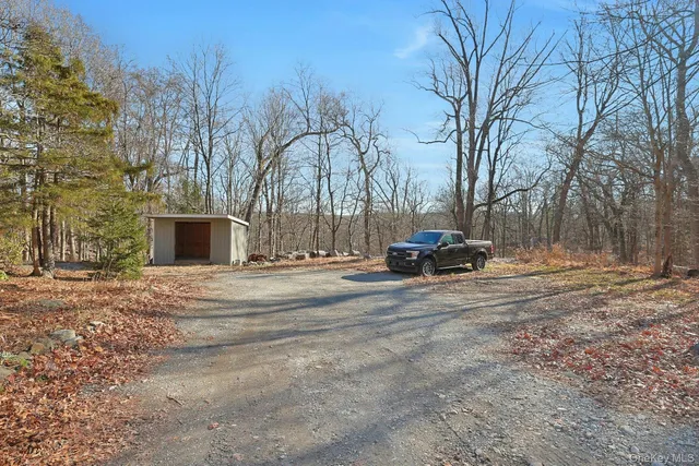 a car parked on the side of the road