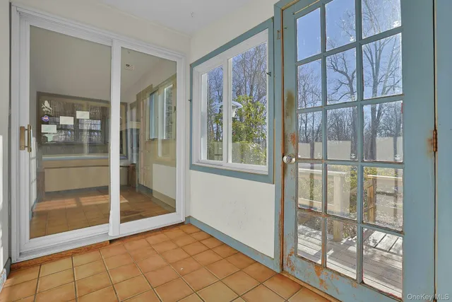 a view of an entryway