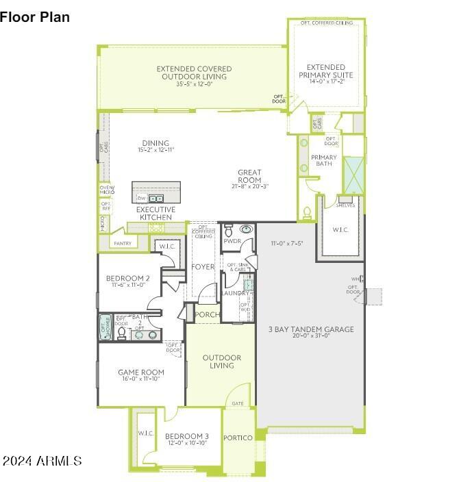 3640 West Summerside Road Laveen, AZ 85339 - Photo 24 of 24 Floor Plan MLS