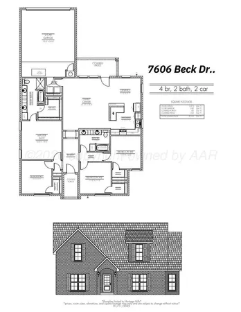 $340,000 | 7606 Beck Drive, Amarillo, TX 79119