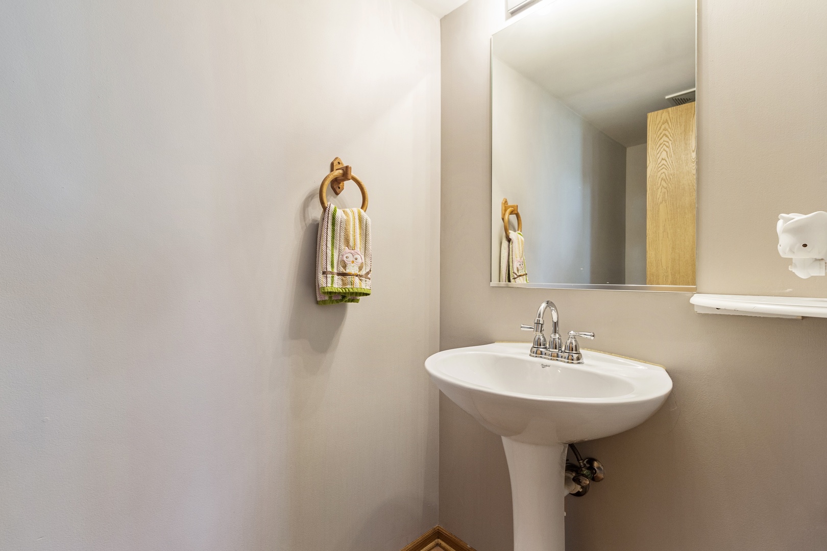 25130 Faraday Road Manhattan, IL 60442 - Photo 13 of 15 a bathroom with a sink and a mirror