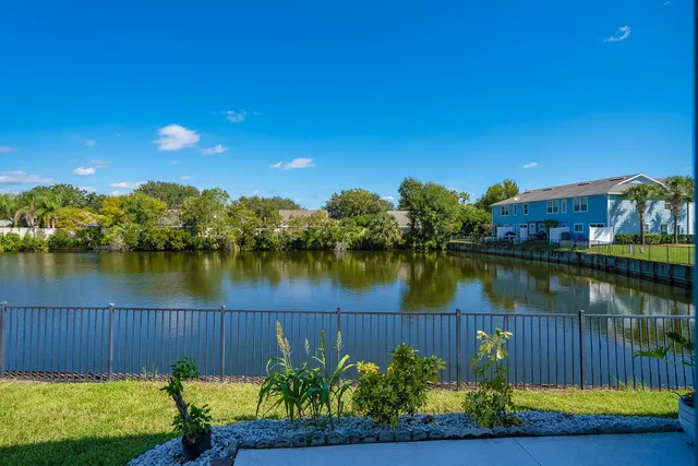 a view of a house with a garden