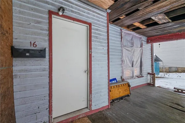 a view of outdoor space and deck