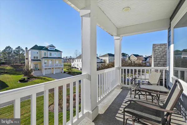 a view of a lake with a ocean view