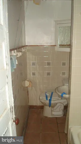 a small space with a shower