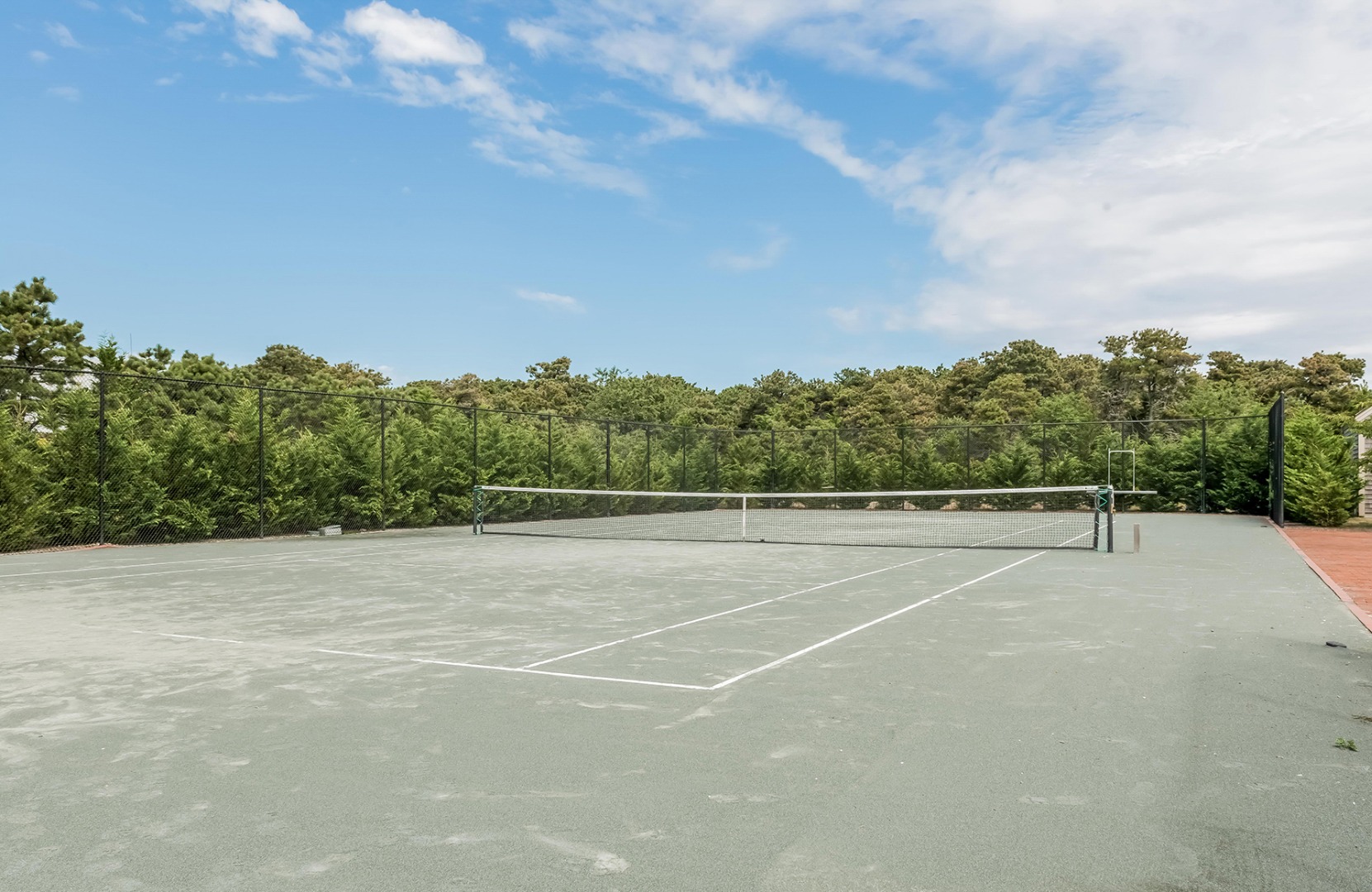2 Wood Lily Road Nantucket, MA 02554 - Photo 36 of 38 a view of an outdoor space and tennis court