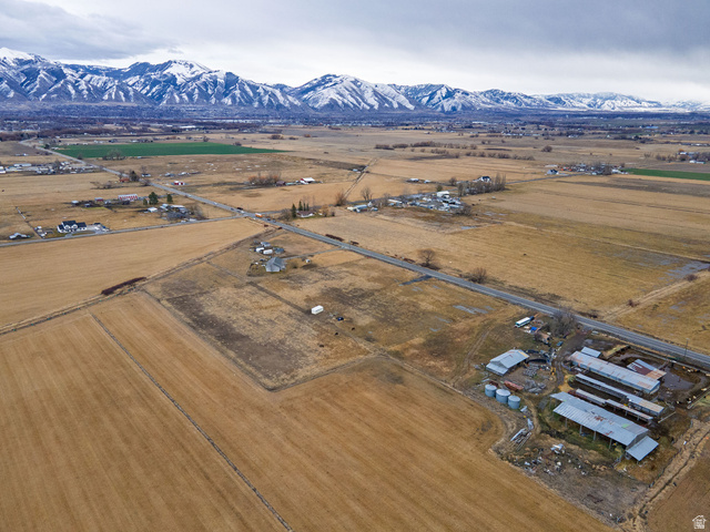 3285 West 600 South Logan, UT 84321 - Photo 9 of 16 Aerial view of property's location featuring rural landscape and mountains