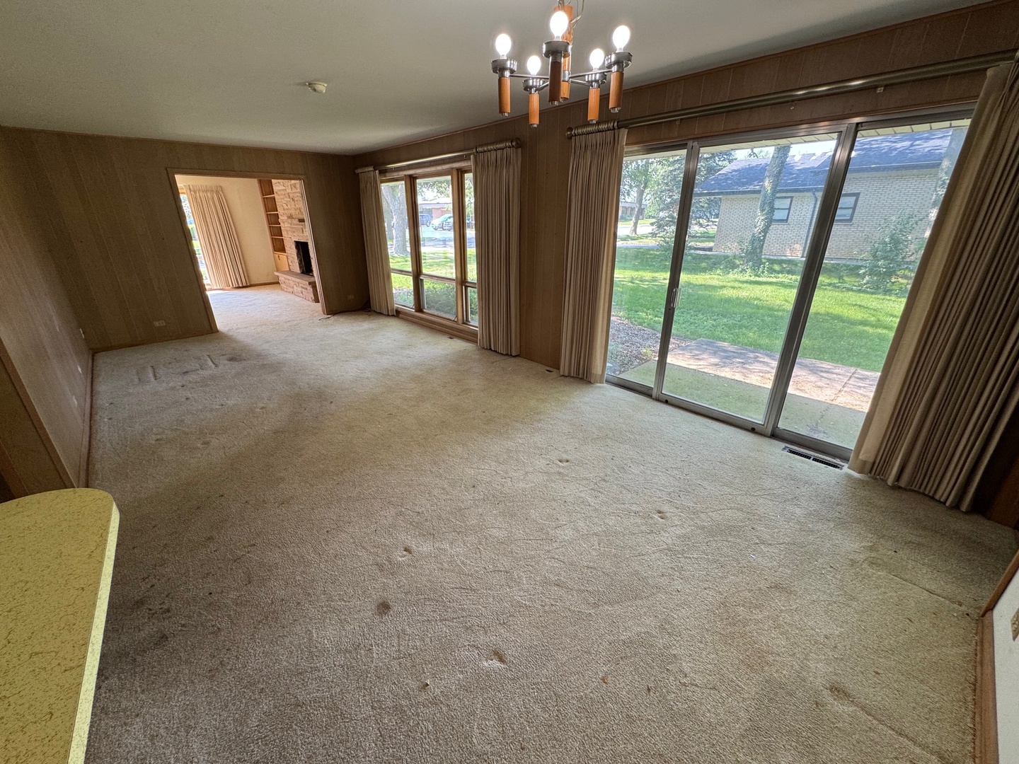 3641 Beech Street Flossmoor, IL 60422 - Photo 8 of 21 a view of a big room with windows and chandelier
