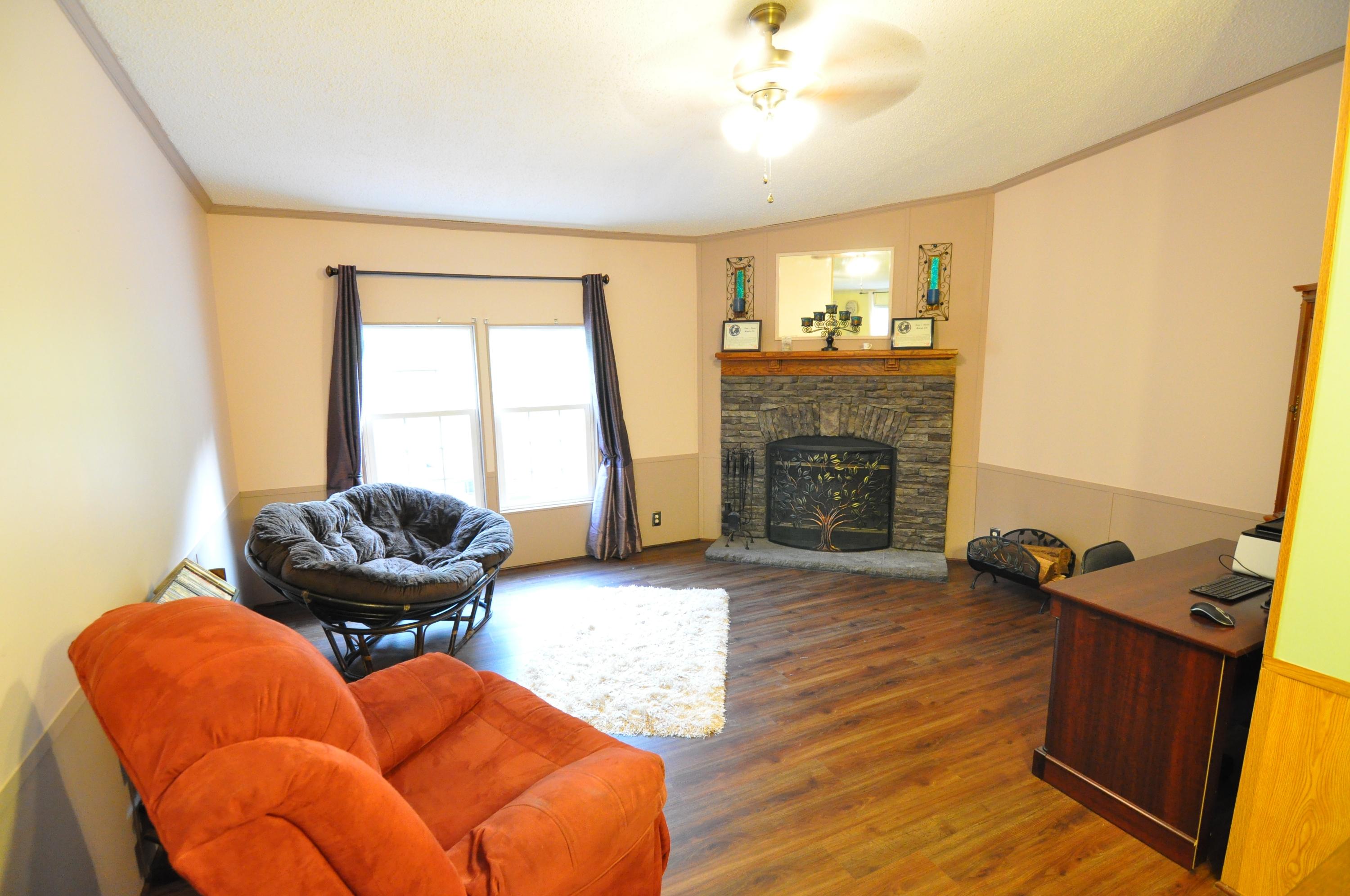 1227 Alleghany Spring Road Shawsville, VA 24162 - Photo 13 of 39 Den with Fireplace