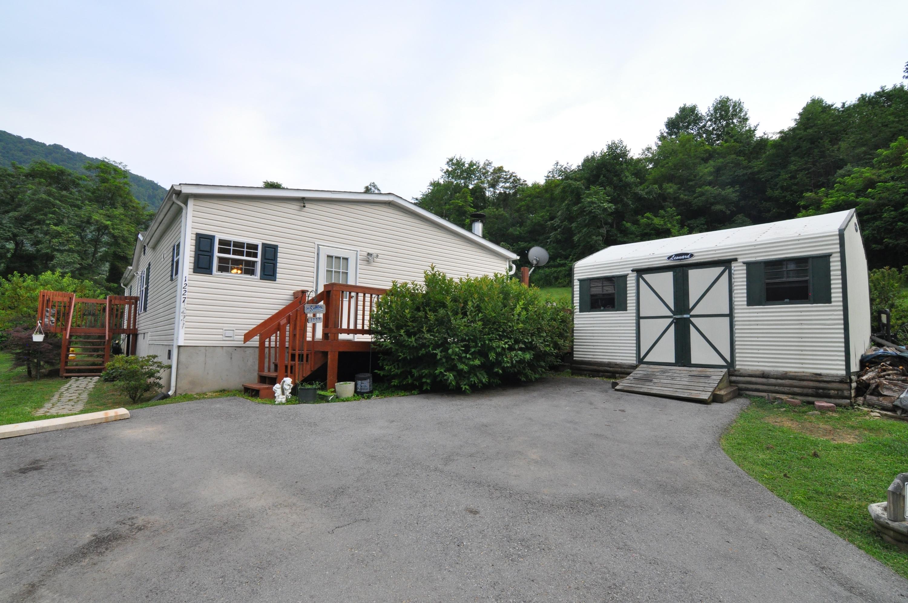 1227 Alleghany Spring Road Shawsville, VA 24162 - Photo 36 of 39 Side View-Storage Shed