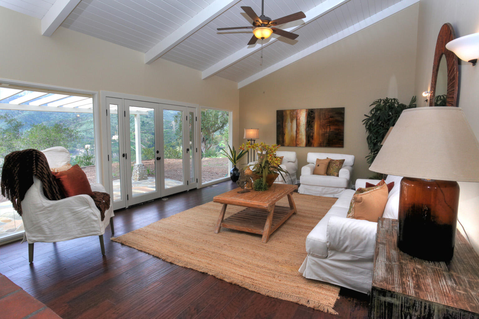 75 Canon View Road Santa Barbara, CA 93108 - Photo 7 of 31 a living room with furniture and wooden floor