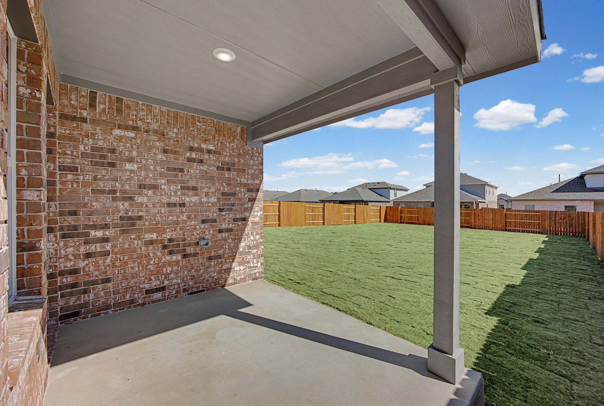 1908 Pogonip Place Leander, TX 78641 - Photo 19 of 21 Fenced backyard featuring a patio area