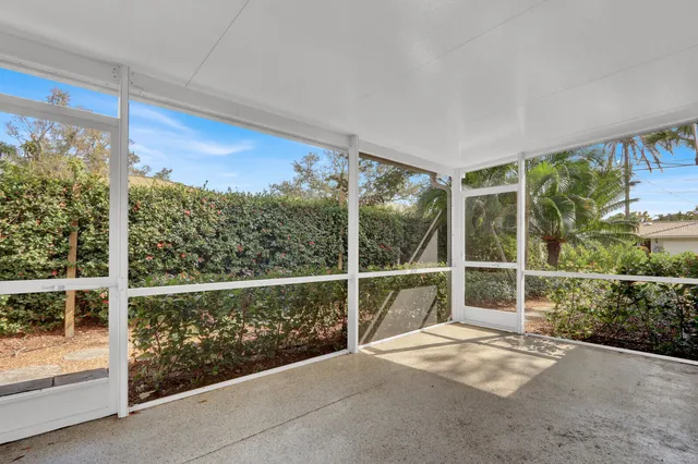 a view of outdoor with green space