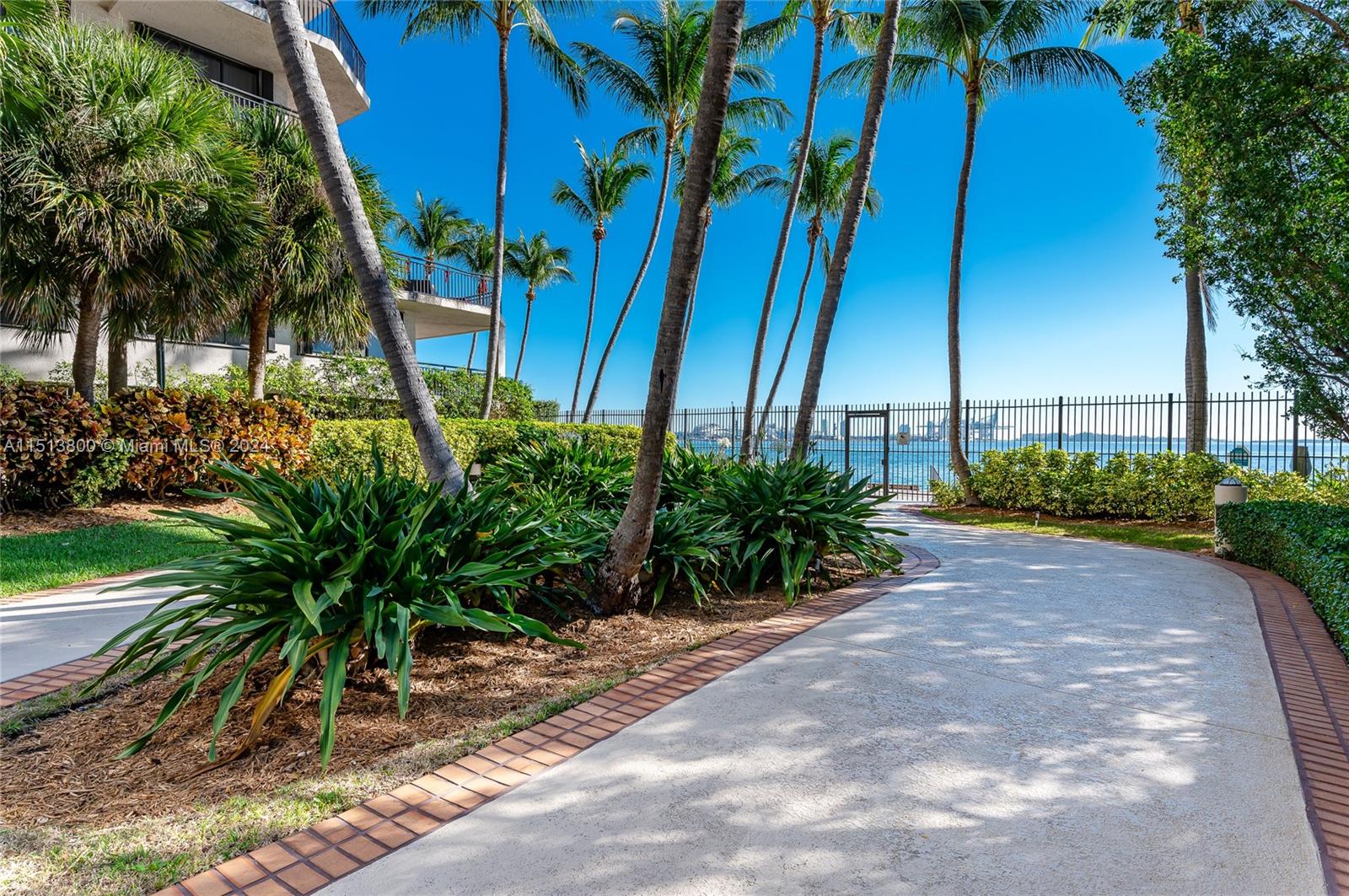 540 Brickell Key Drive, Unit 905 Miami, FL 33131 - Photo 29 of 43 a view of a palm plant with a yard