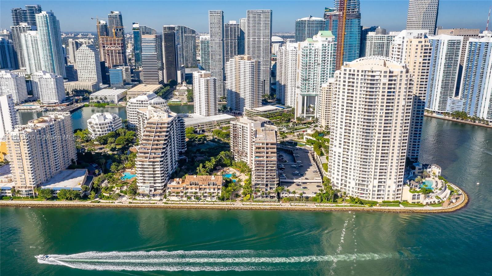 540 Brickell Key Drive, Unit 905 Miami, FL 33131 - Photo 4 of 43 a view of a city with tall buildings