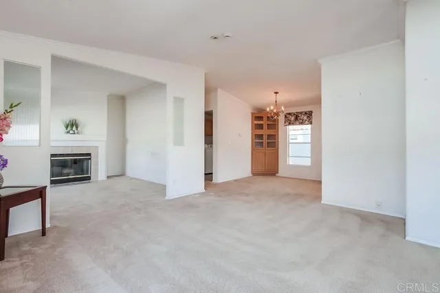 a view of empty room with window