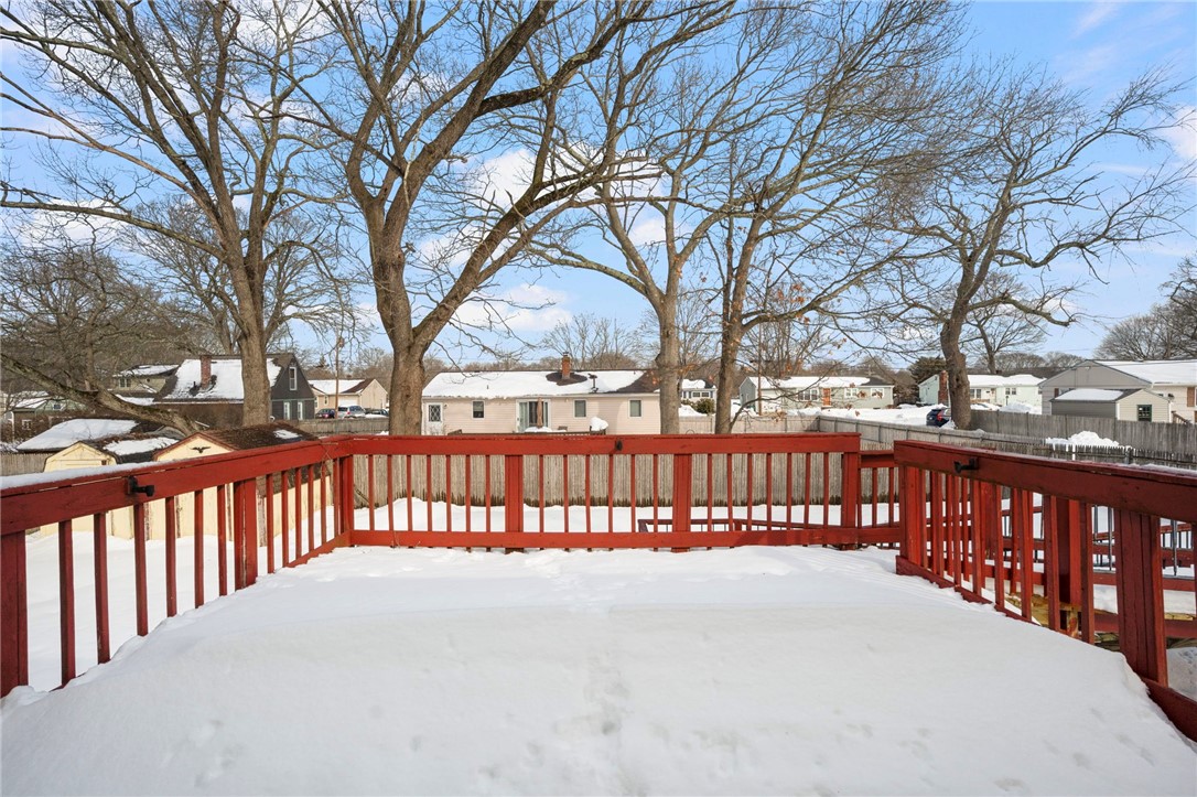 247 Asylum Road Warwick, RI 02886 - Photo 14 of 17 Spacious deck overlooking fenced backyard...