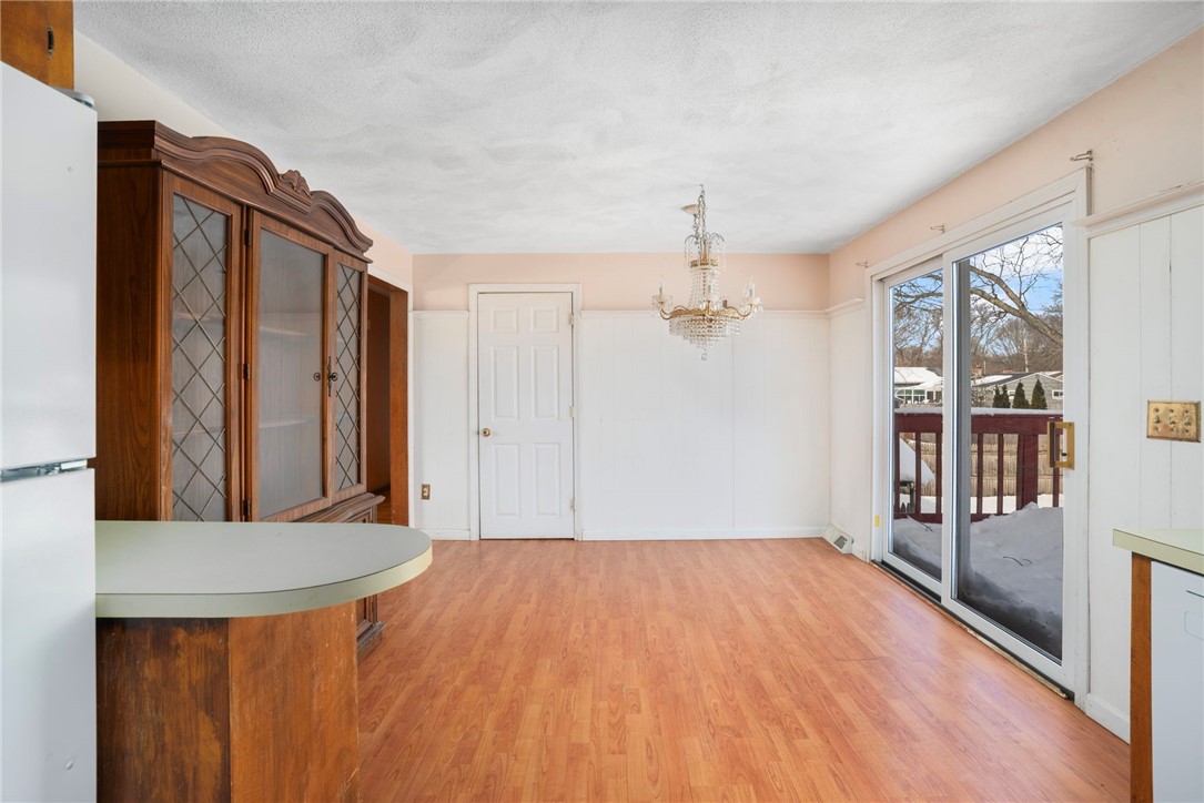 247 Asylum Road Warwick, RI 02886 - Photo 6 of 17 Dining room with slider to large deck