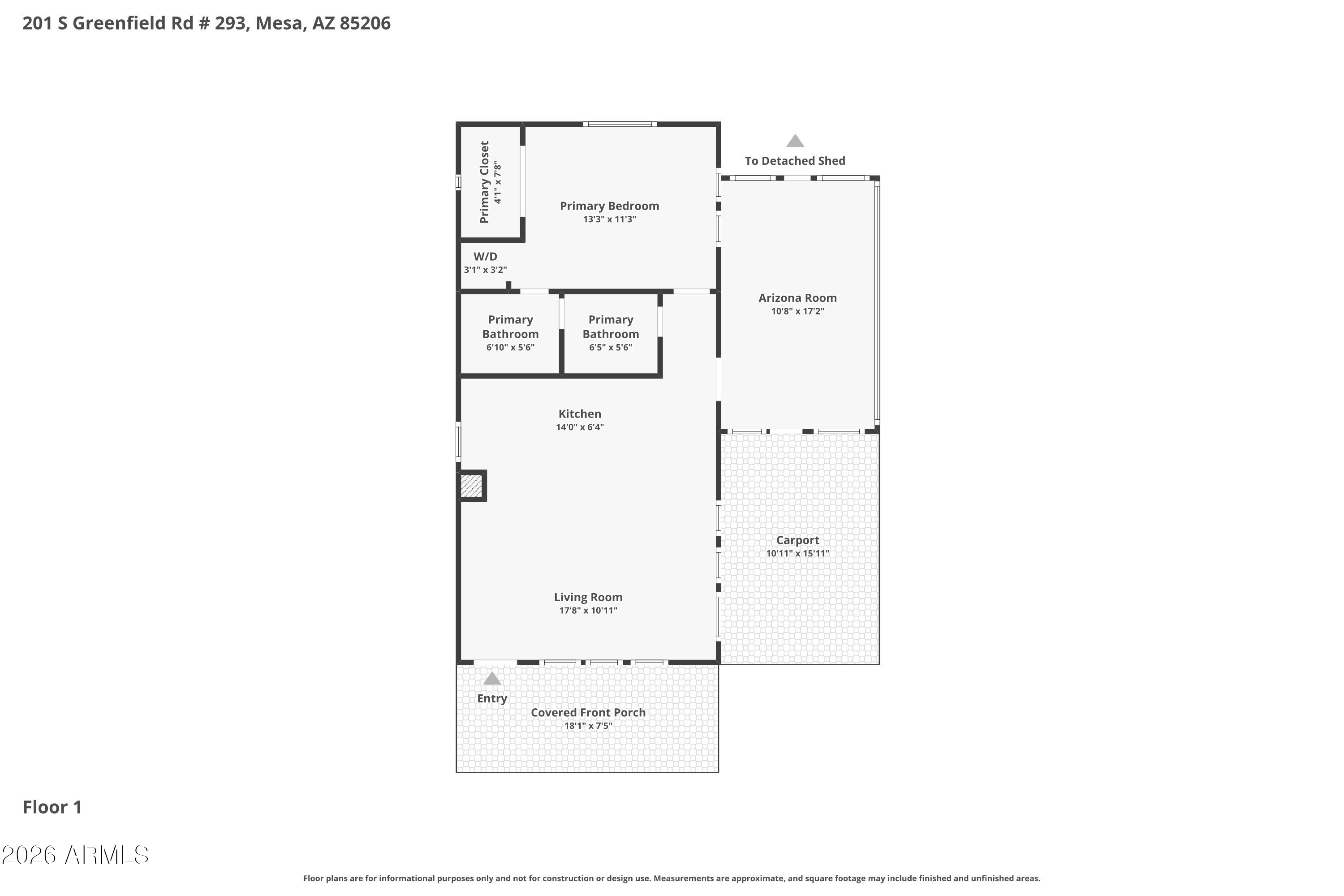 201 South Greenfield Road, Unit 293 Mesa, AZ 85206 - Photo 39 of 39