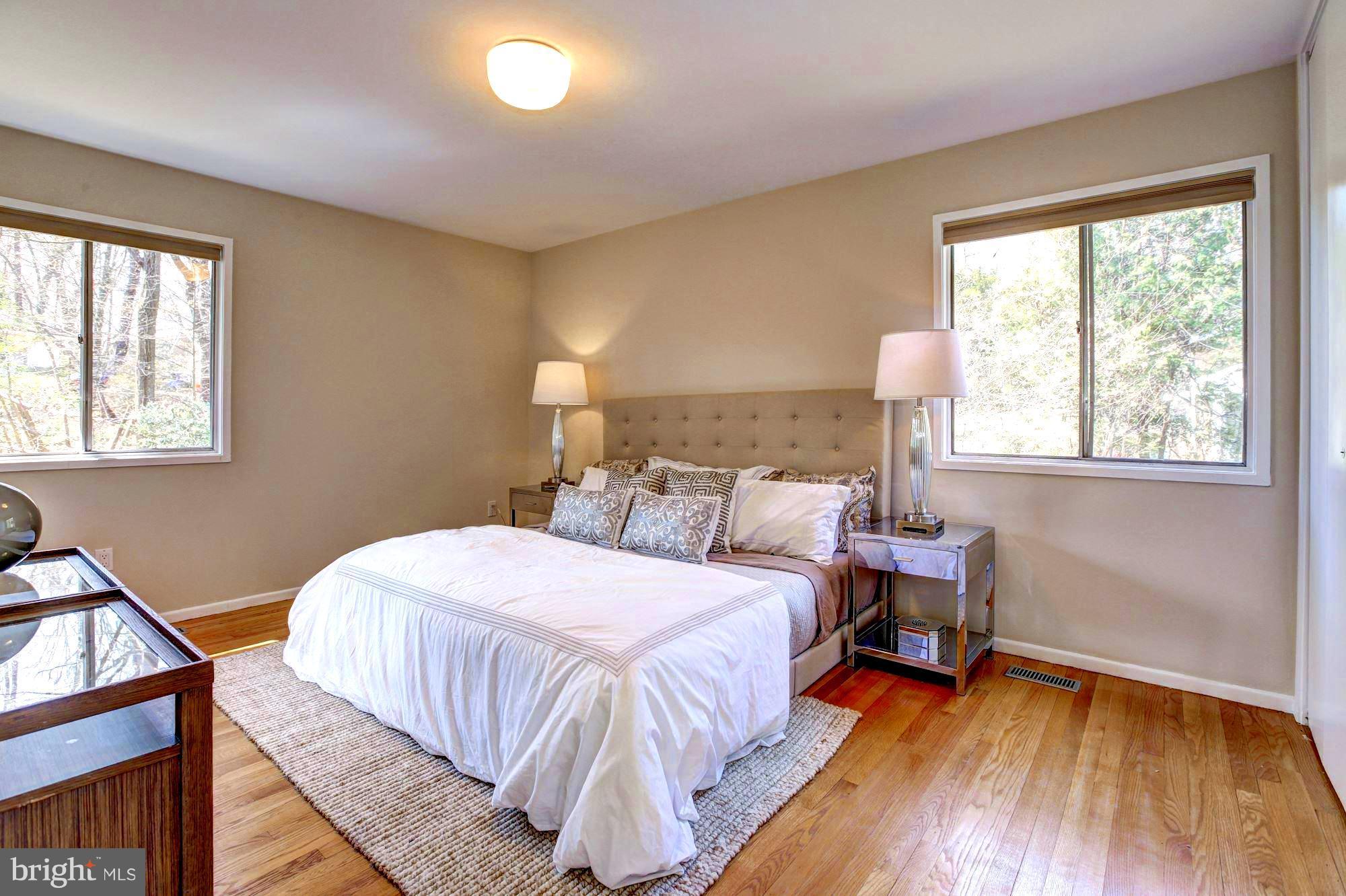 7904 Hamilton Spring Road Bethesda, MD 20817 - Photo 11 of 30 Light filled & gorgeous hardwood floors in MBR