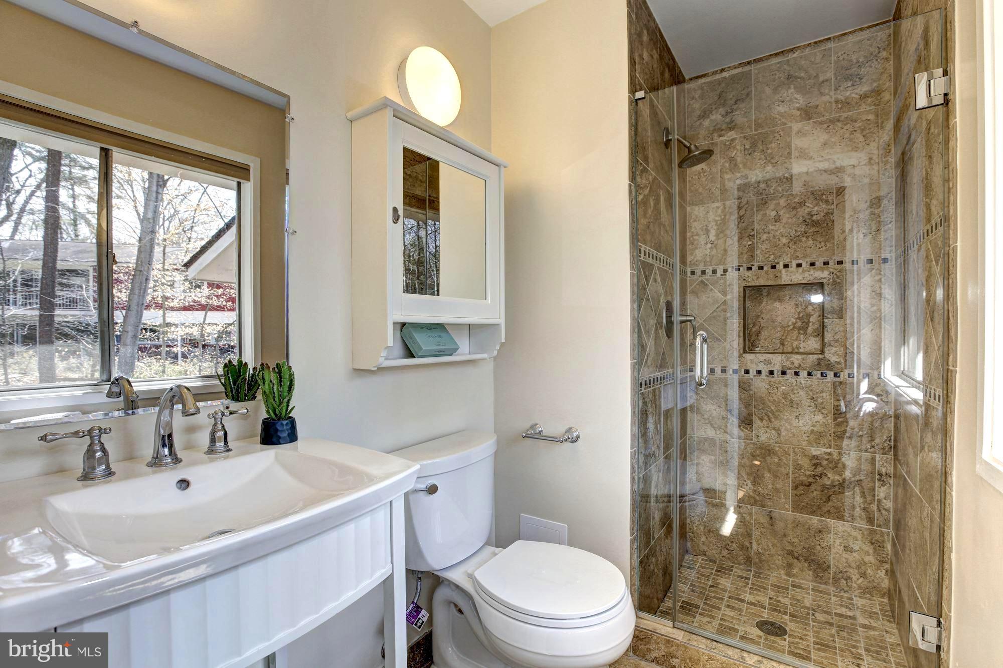 7904 Hamilton Spring Road Bethesda, MD 20817 - Photo 13 of 30 Stunning and stylish master bathroom awaits you