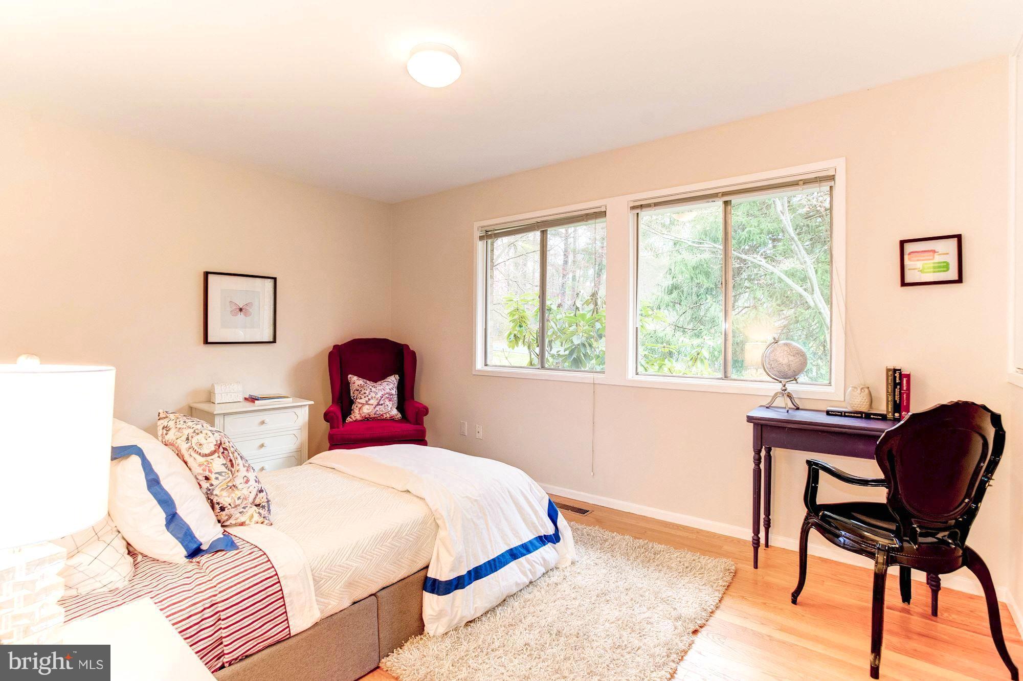 7904 Hamilton Spring Road Bethesda, MD 20817 - Photo 14 of 30 Generously-sized bedroom w/lovely view