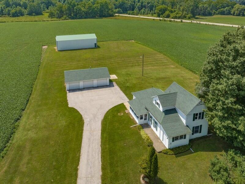 Farm House W/ Pole Barn & Garage