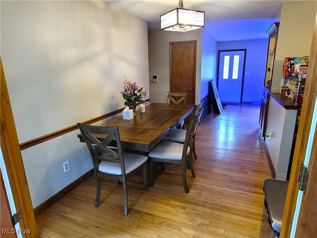 2768 Greenridge Road Barberton, OH 44203 - Photo 8 of 14 Dining space with light wood-type flooring