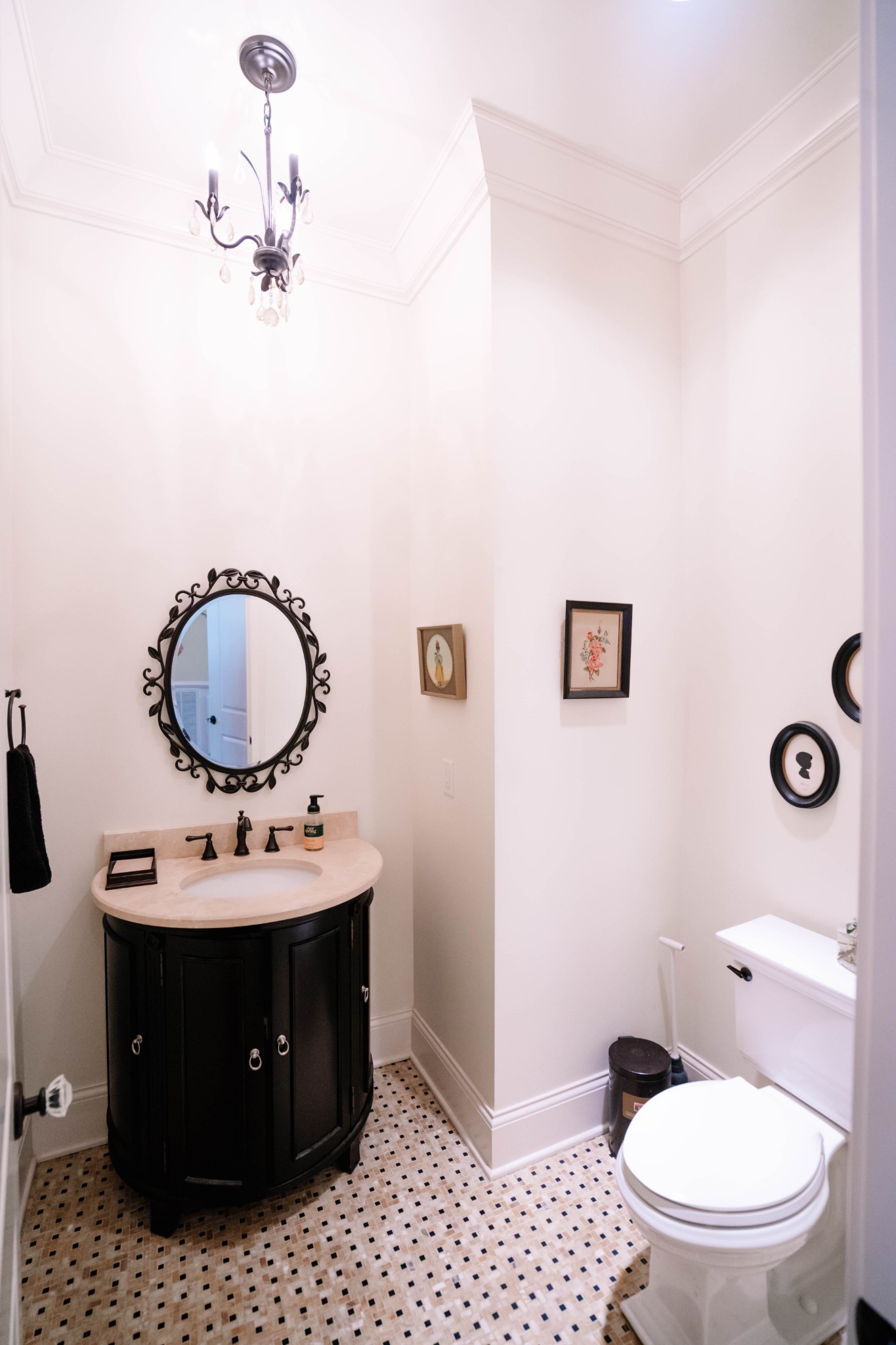 3290 Carl Road Franklin, TN 37064 - Photo 21 of 49 a bathroom with a sink vanity mirror and toilet