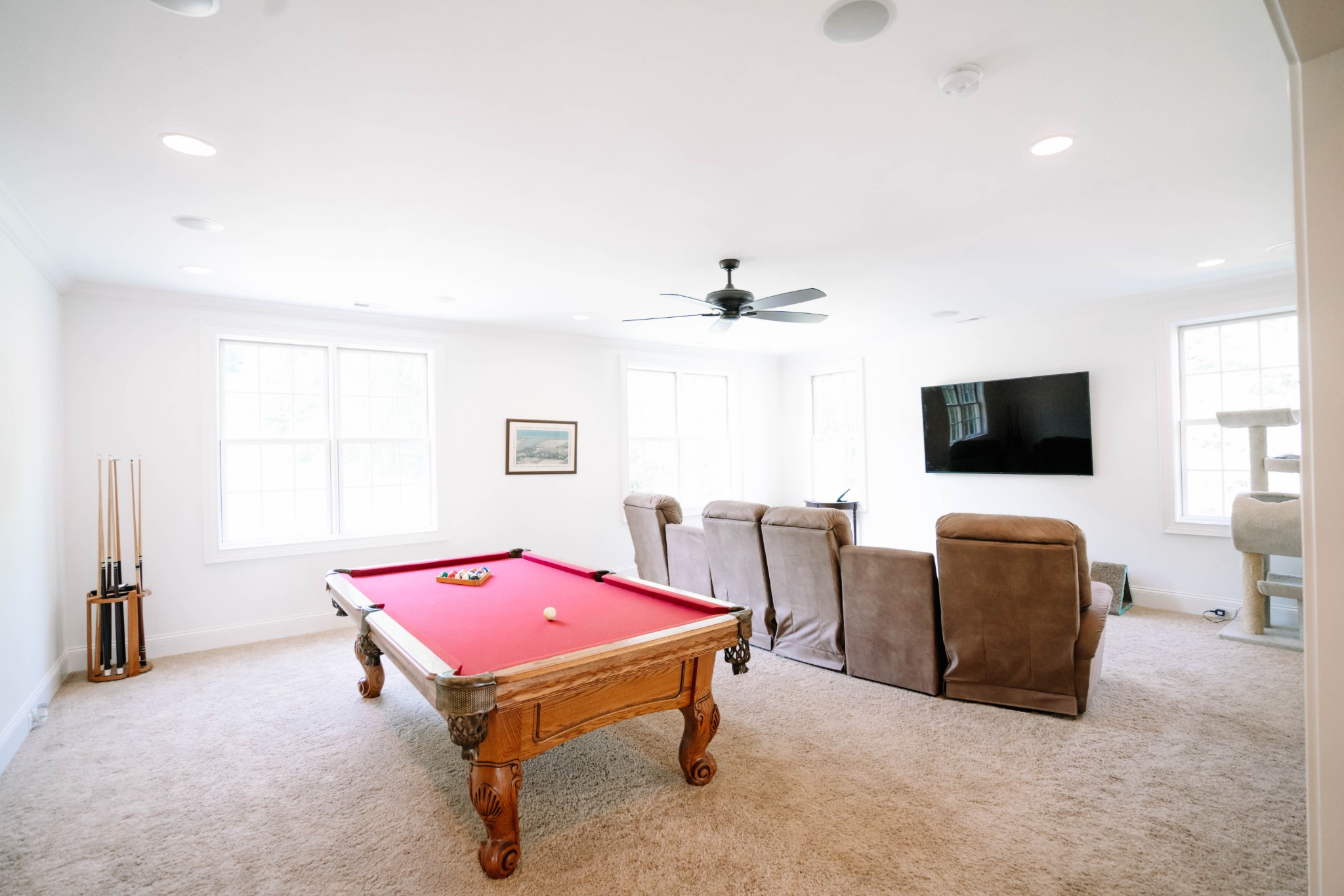 3290 Carl Road Franklin, TN 37064 - Photo 37 of 49 a living room with furniture and a flat screen tv