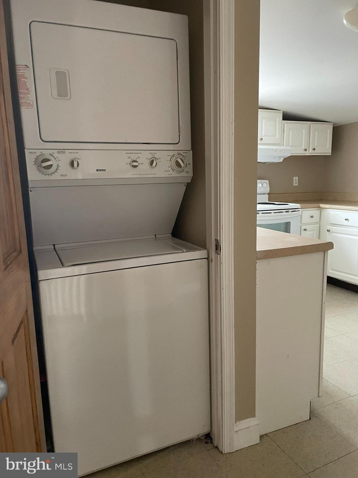 221 Chester Avenue, Unit A Moorestown, NJ 08057 - Photo 10 of 13 a view of bathroom with a sink washer and dryer