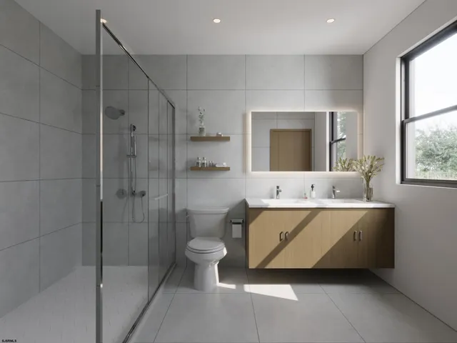 a living room with a couch and a table