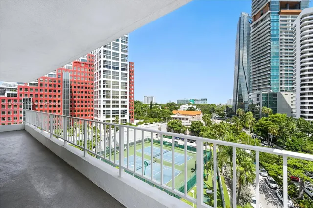 a view of balcony with outdoor space