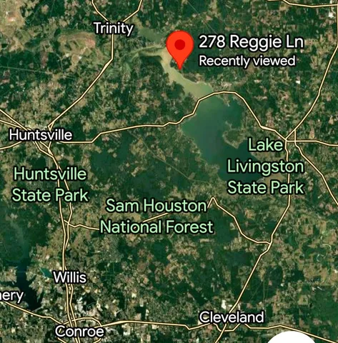 a view of park with trees