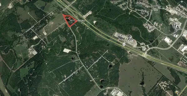 a view of a lake with a mountain in the background