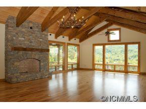 145 Fieldstone Road Clyde, NC 28721 - Photo 13 of 24 a view of an entryway with wooden floor