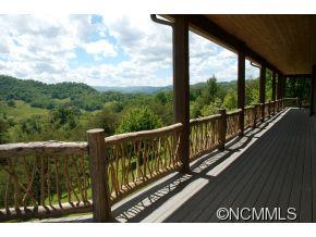 145 Fieldstone Road Clyde, NC 28721 - Photo 4 of 24 a view of city from a balcony