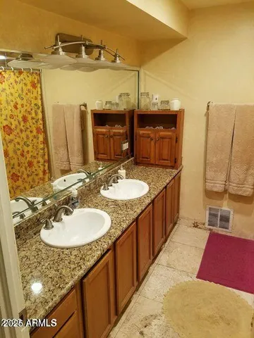 a room with storage and utility