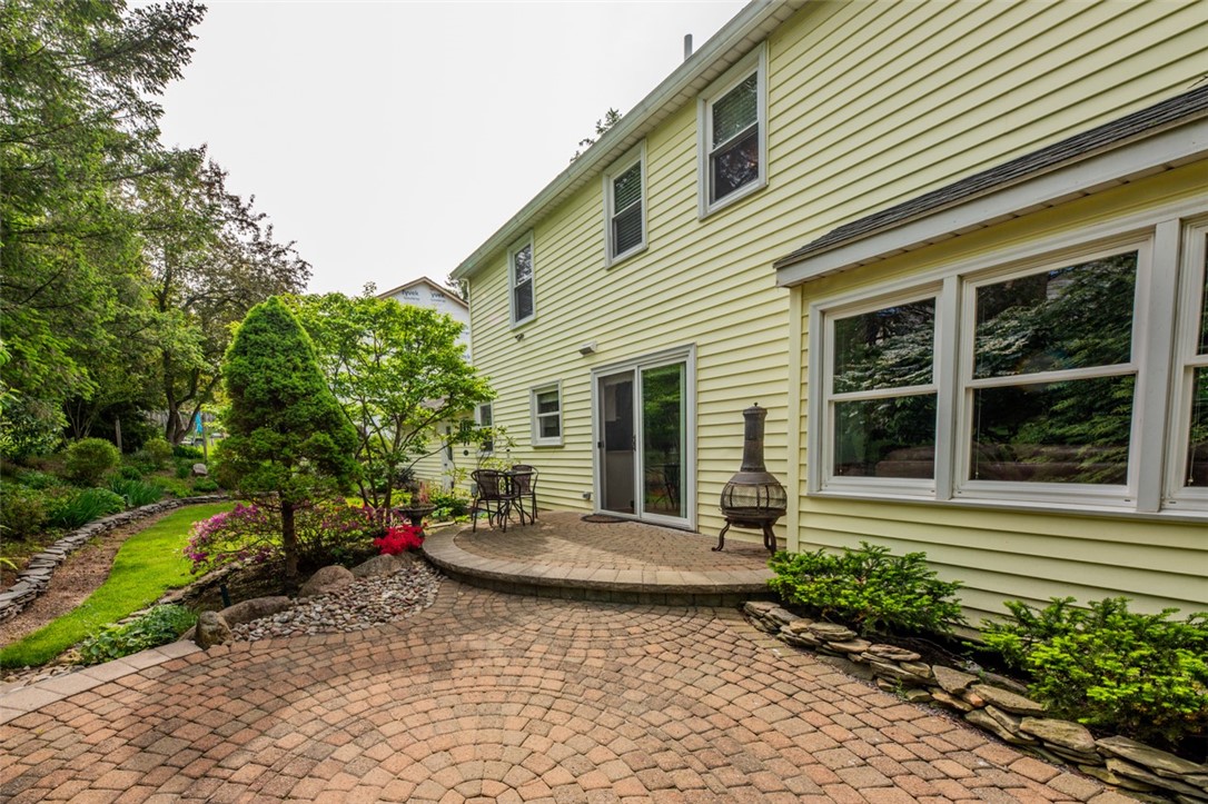 77 Misty Pine Road Perinton, NY 14450 - Photo 45 of 47 ANOTHER VIEW OF THE PATIO WHICH IS RIGHT OFF OF TH