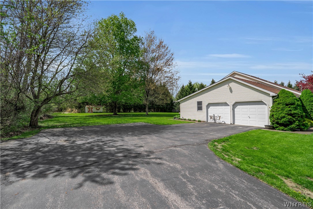 100 3 Rod Road Alden, NY 14004 - Photo 4 of 40 Driveway, 2 car garage