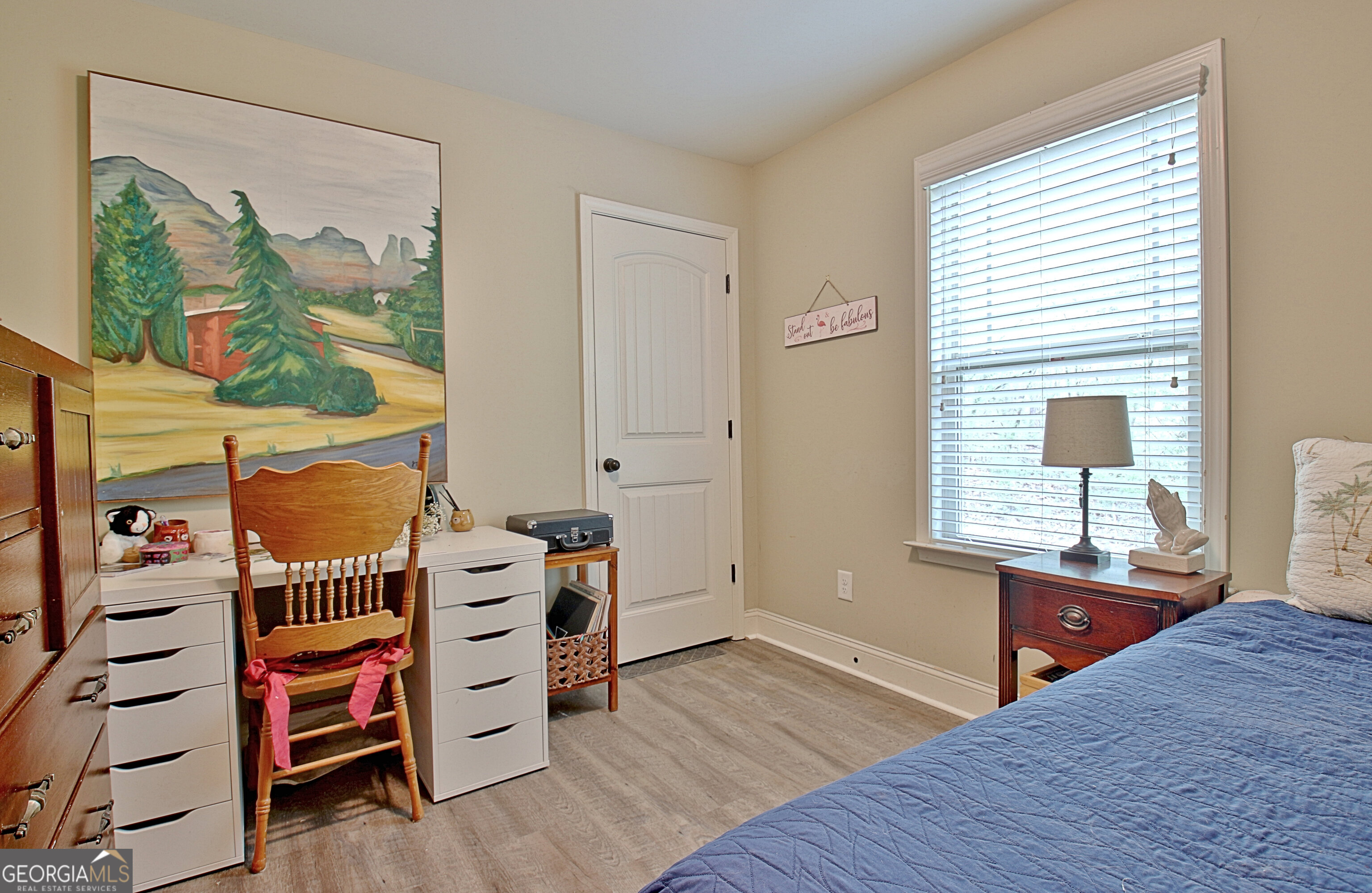 96 East Gordon Road Newnan, GA 30263 - Photo 25 of 34 a bedroom with furniture and wooden floor