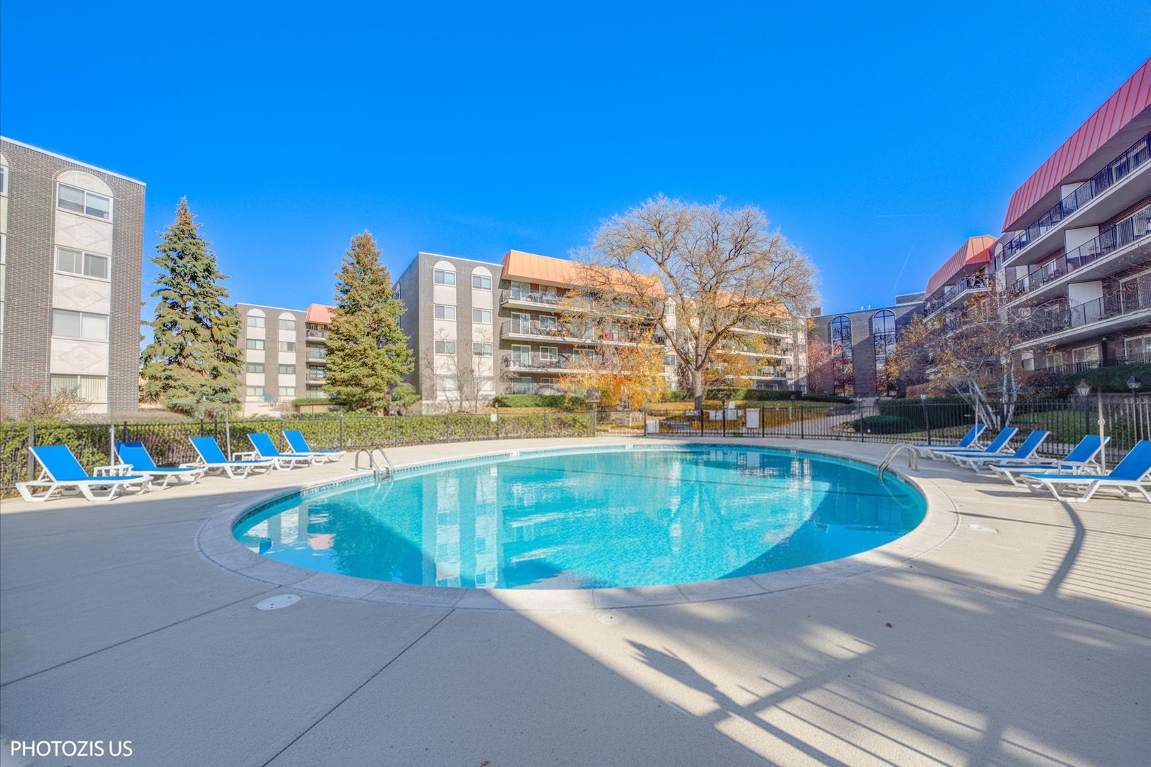 4900 Foster Street, Unit 412 Skokie, IL 60077 - Photo 29 of 32 a view of outdoor space and swimming pool