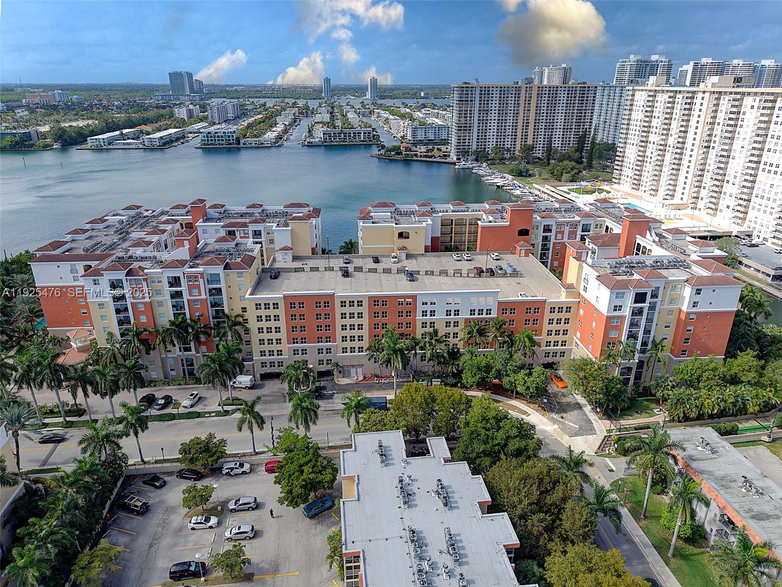 17150 North Bay Road, Unit 2706 Sunny Isles Beach, FL 33160 - Photo 46 of 47 a view of a city and lake